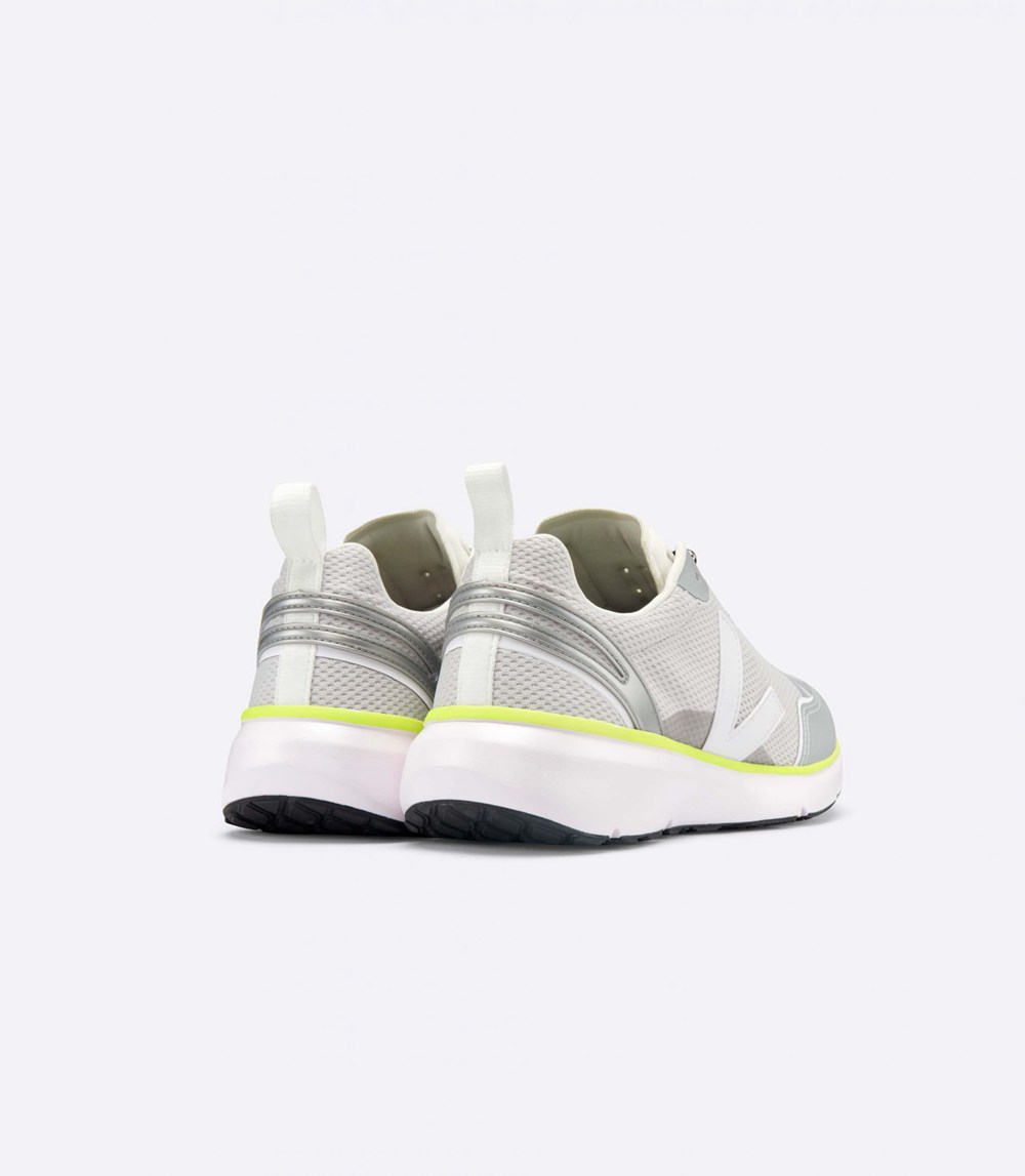 Veja Trainers Mens Grey/Silver - Condor 2 Alveomesh - ZJVP-95183